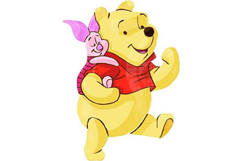 Winnie The Pooh & Piglet Super Shape Foil Balloon